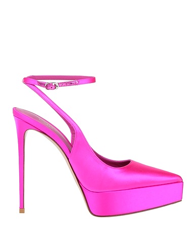 LE SILLA Décolleté Fucsia Fibre tessili