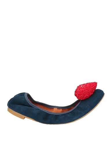 RAS Ballerines Bleu marine Cuir