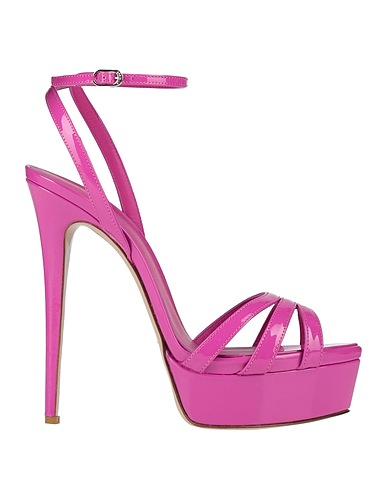 LE SILLA Sandals Mauve Leather