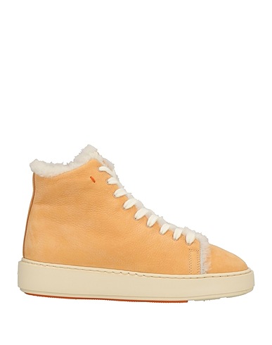 SANTONI Sneakers Sabbia Pelle