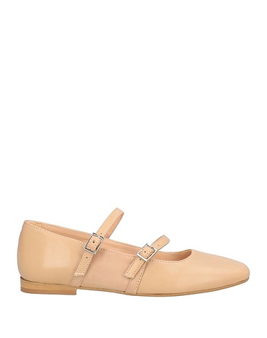 DIVINE FOLLIE Footwear Beige Leather