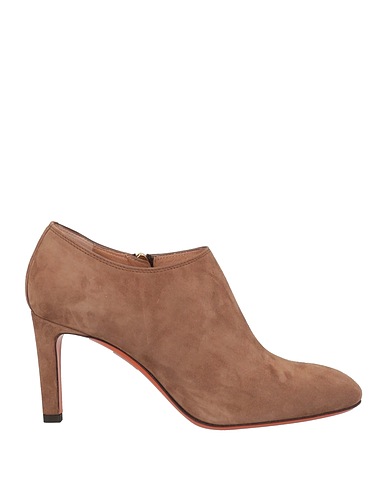 SANTONI Ankle boot Brown Leather