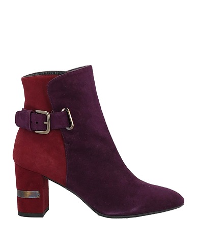 STUART WEITZMAN Ankle boot Plum Leather