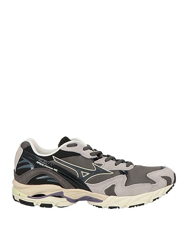 MIZUNO Sneakers Lead Textile fibres, Leather
