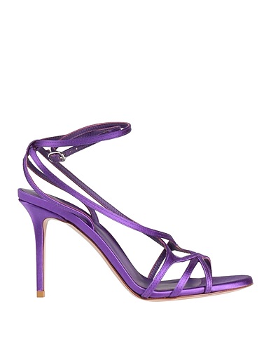 LE SILLA Sandals Purple Technical fibers