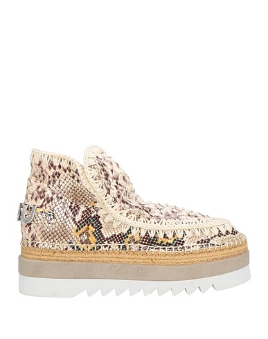 MOU Ankle boot Ivory Leather
