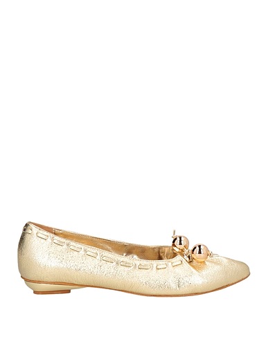 DIVINE FOLLIE Ballerine Platino Pelle