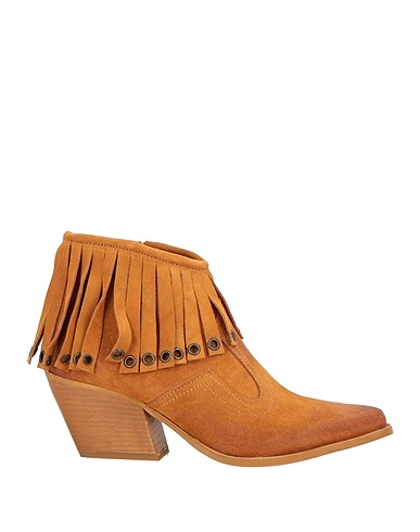 DIVINE FOLLIE Ankle boot Camel Leather