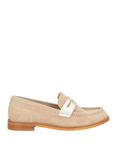 DIVINE FOLLIE Loafers Beige Leather