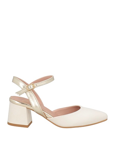 DIVINE FOLLIE Court Off white Leather