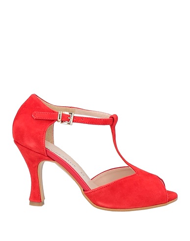 DIVINE FOLLIE Décolleté Rosso Pelle