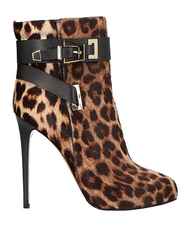 LE SILLA Ankle boot Dark brown Leather