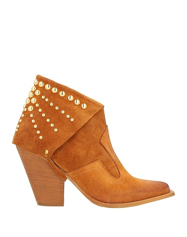 DIVINE FOLLIE Ankle boot Tan Leather