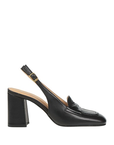 FABBRICA DEI COLLI Pumps Schwarz Leder