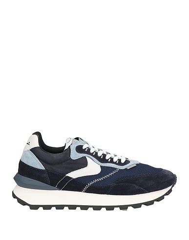 VOILE BLANCHE Sneakers Σκούρο μπλε της νύχτας Δέρμα, Ίνες υφασμάτων