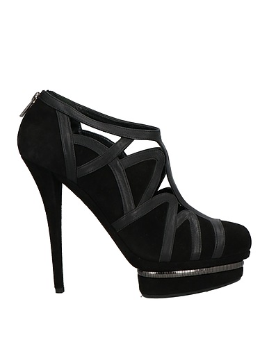 LE SILLA Ankle boot Black Leather