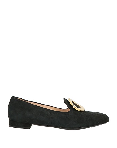 GIORGIO ARMANI Loafers Black Leather