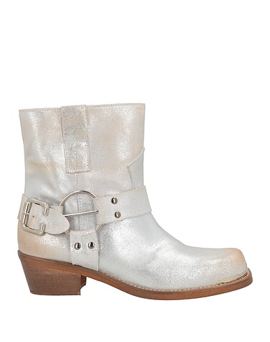 DIVINE FOLLIE Ankle boot Silver Leather