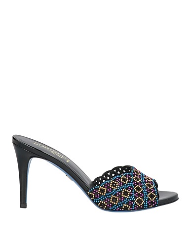 LORIBLU Sandals Black Leather