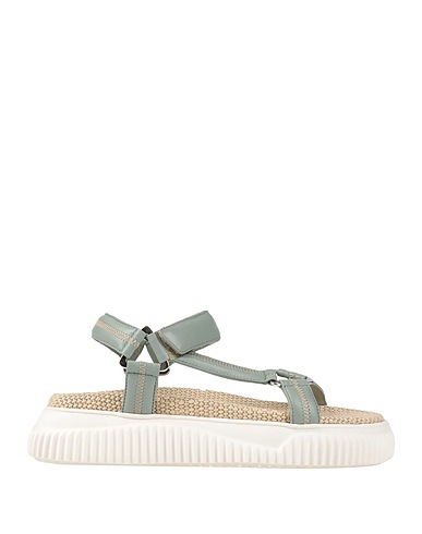 VOILE BLANCHE Sandals Pastel blue Leather