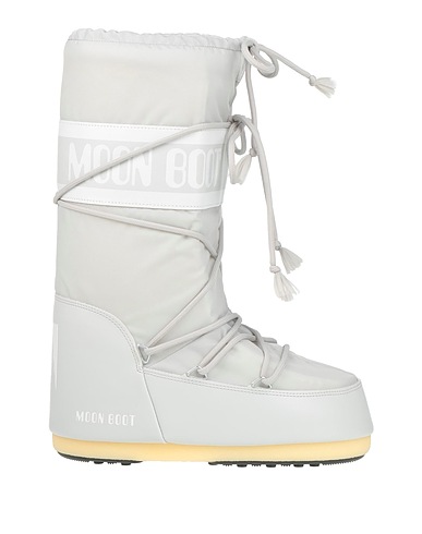 MOON BOOT Boots Light grey Textile fibers