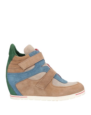 PAS DE ROUGE Sneakers Tortora Pelle