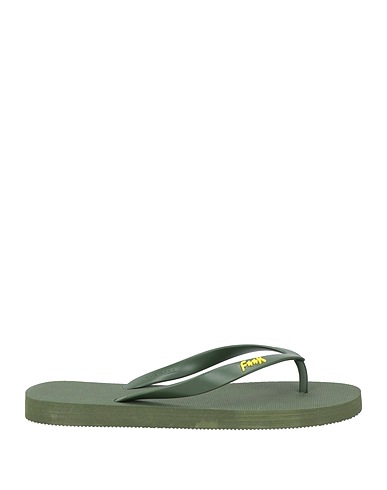 F**K PROJECT Flip flops Military green Rubber