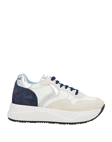 VOILE BLANCHE Sneakers White Goat skin, Leather, Nylon