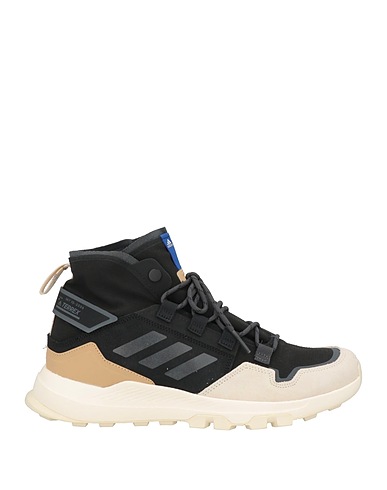 ADIDAS Sneakers Black Leather, Textile fibres