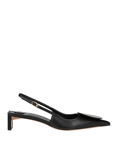 JACQUEMUS Pump Black Leather