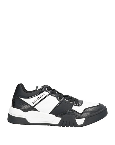 JUST CAVALLI Sneakers White Textile fibers