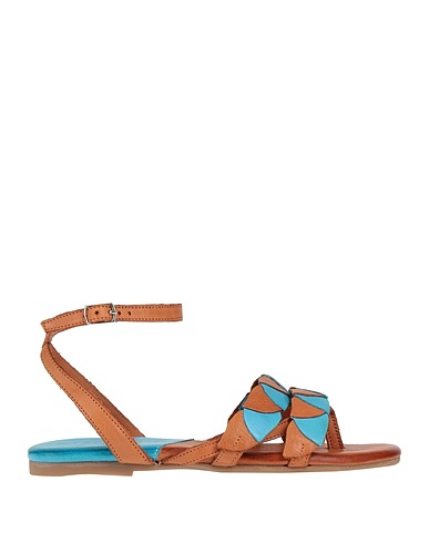 CAFèNOIR Flip flops Tan Leather