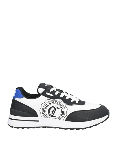 JUST CAVALLI Sneakers White Textile fibres