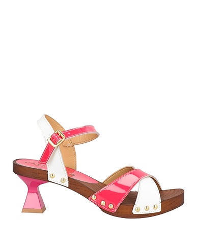 CAFèNOIR Sandals Fuchsia Leather