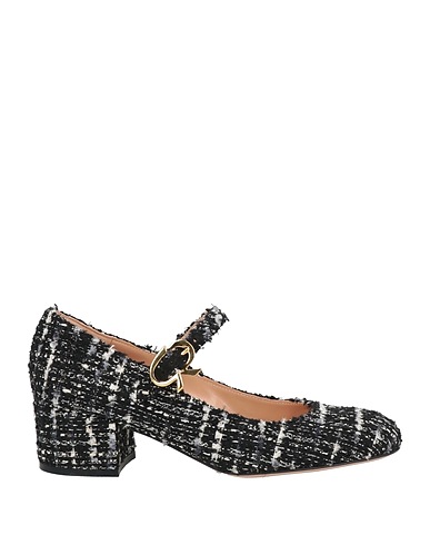 GIANVITO ROSSI Décolleté Nero Fibre tessili