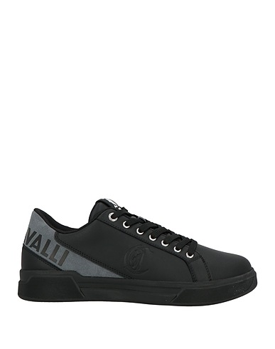JUST CAVALLI Sneakers Black Leather
