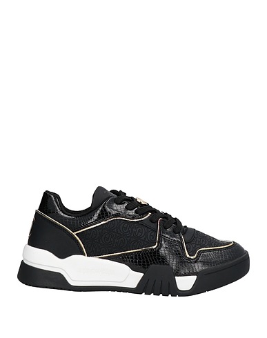 JUST CAVALLI Sneakers Black Textile fibres