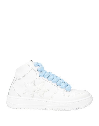 2STAR Sneakers Bianco Pelle