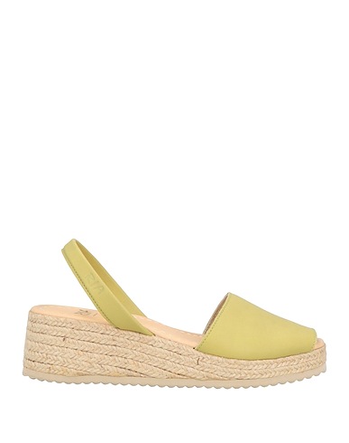 RIA Menorca Espadrillas Verde Pelle