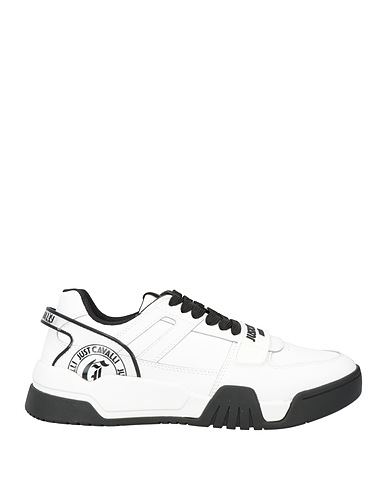 JUST CAVALLI Sneakers White Leather