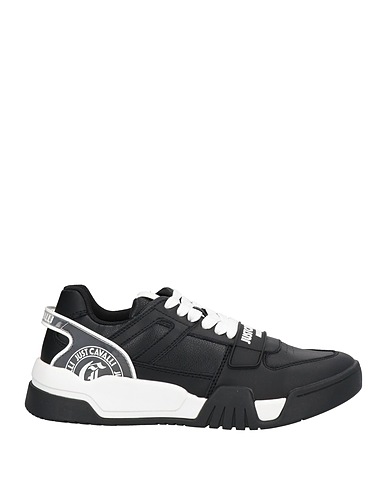 JUST CAVALLI Sneakers Black Leather