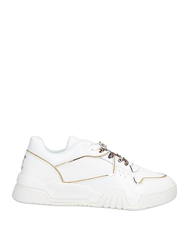 JUST CAVALLI Sneakers Weiß Gewebefasern
