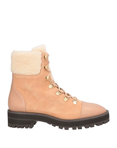 STUART WEITZMAN Ankle boot Blush Calfskin, Shearling