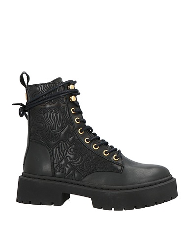 STEVE MADDEN Ankle boot Black Leather