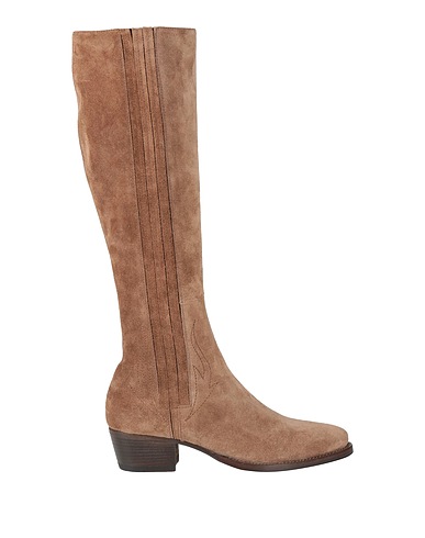 ALBERTO FASCIANI Stiefel Khaki Leder