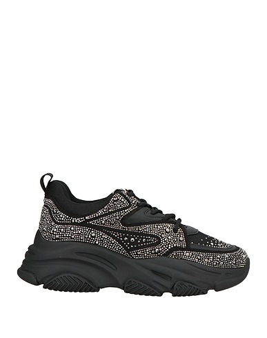 STEVE MADDEN スニーカー ブラック 紡績繊維
