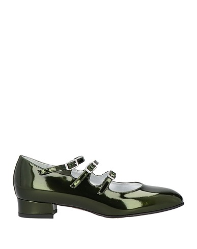 CAREL Paris Ballet flats Dark green Leather