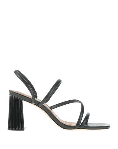 KILLANA. Sandals Black Leather