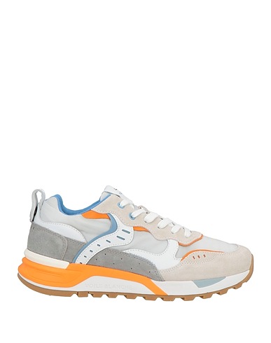 VOILE BLANCHE Sneakers Light grey Leather, Nylon