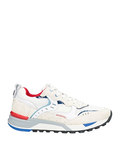 VOILE BLANCHE Sneakers Marfil Cuero, Fibras textiles, Nailon